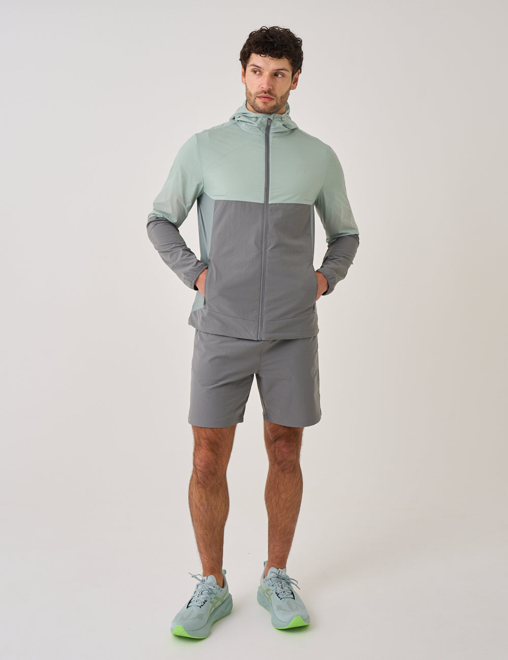 IMPACT WINDBREAKER - MINT / DARK SAGE-6