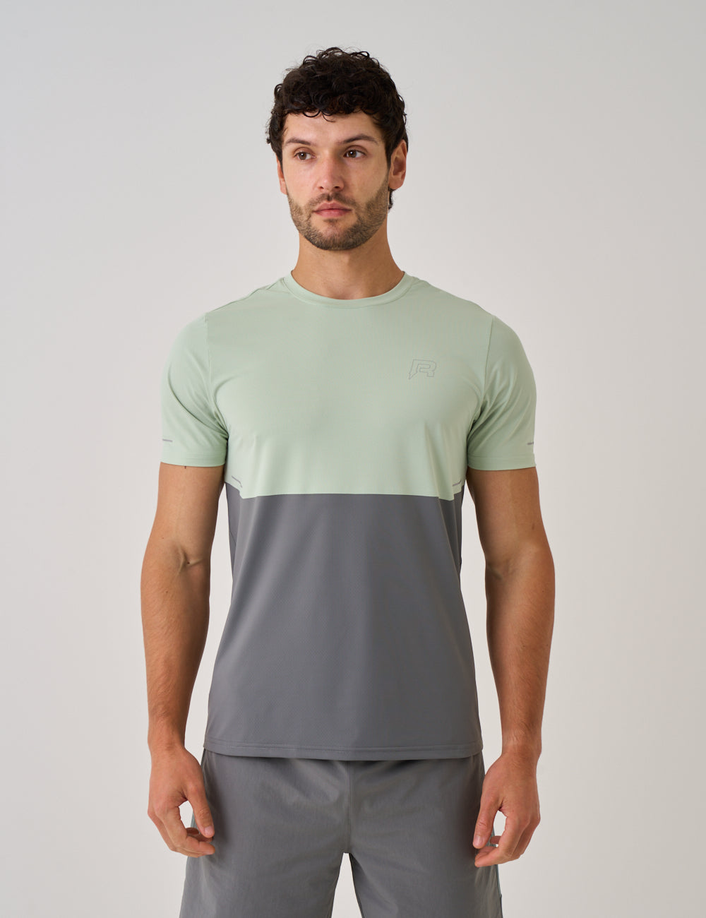 IMPACT T-SHIRT - MINT / DARK SAGE