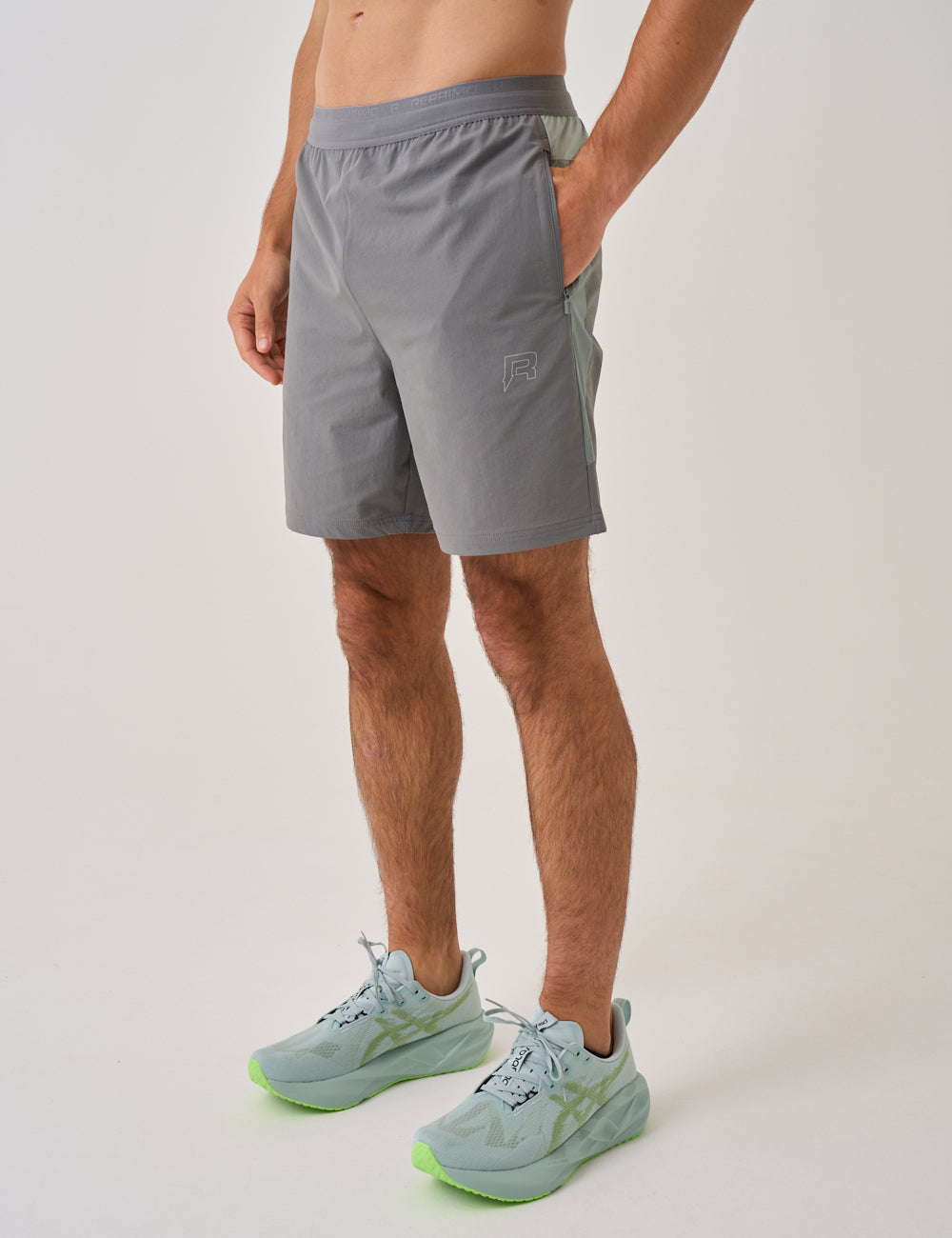 IMPACT SHORT - MINT / DARK SAGE