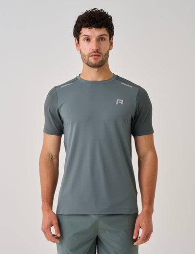 FLIGHT T-SHIRT - DARK MOSS / URBAN FERN
