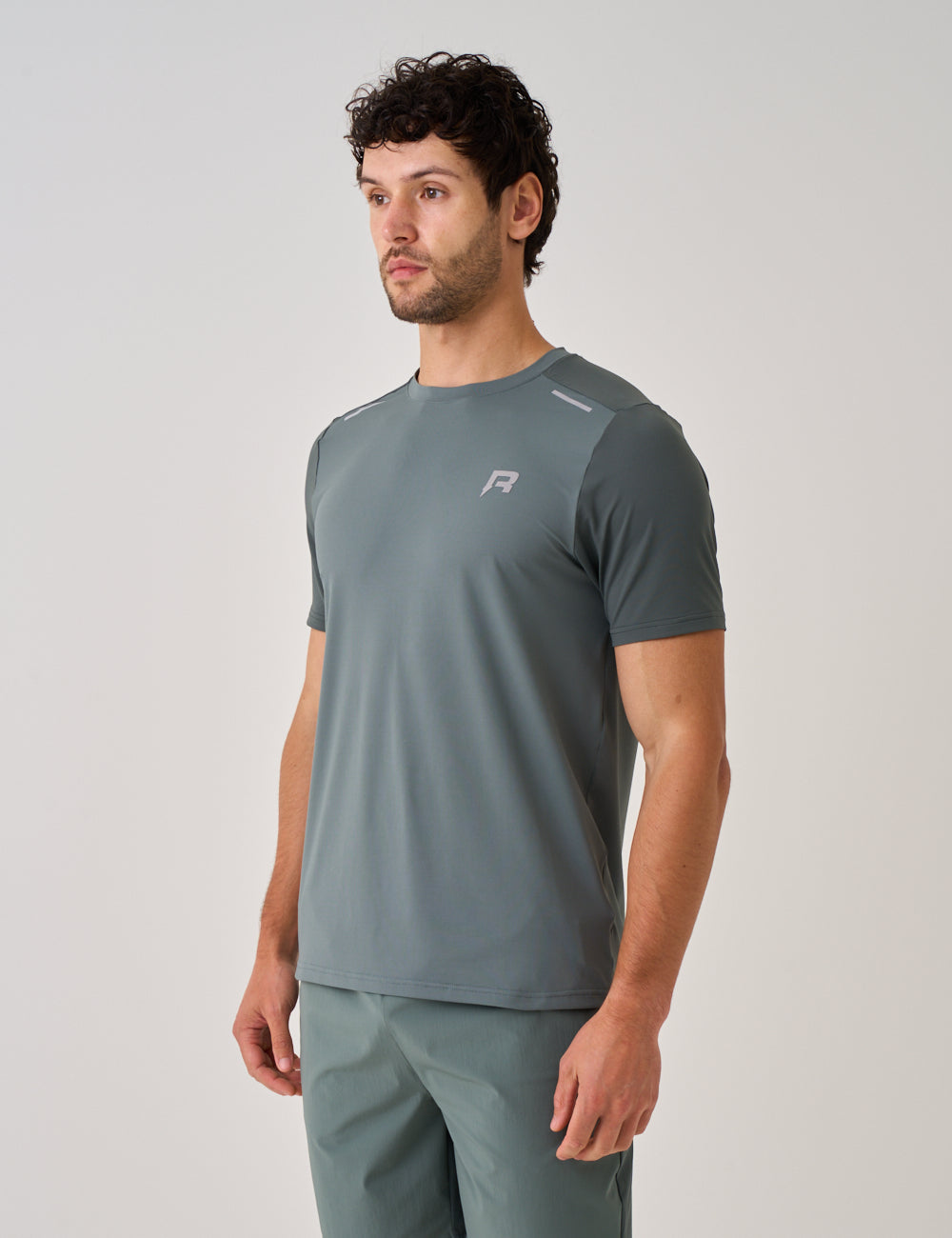 FLIGHT T-SHIRT - DARK MOSS / URBAN FERN