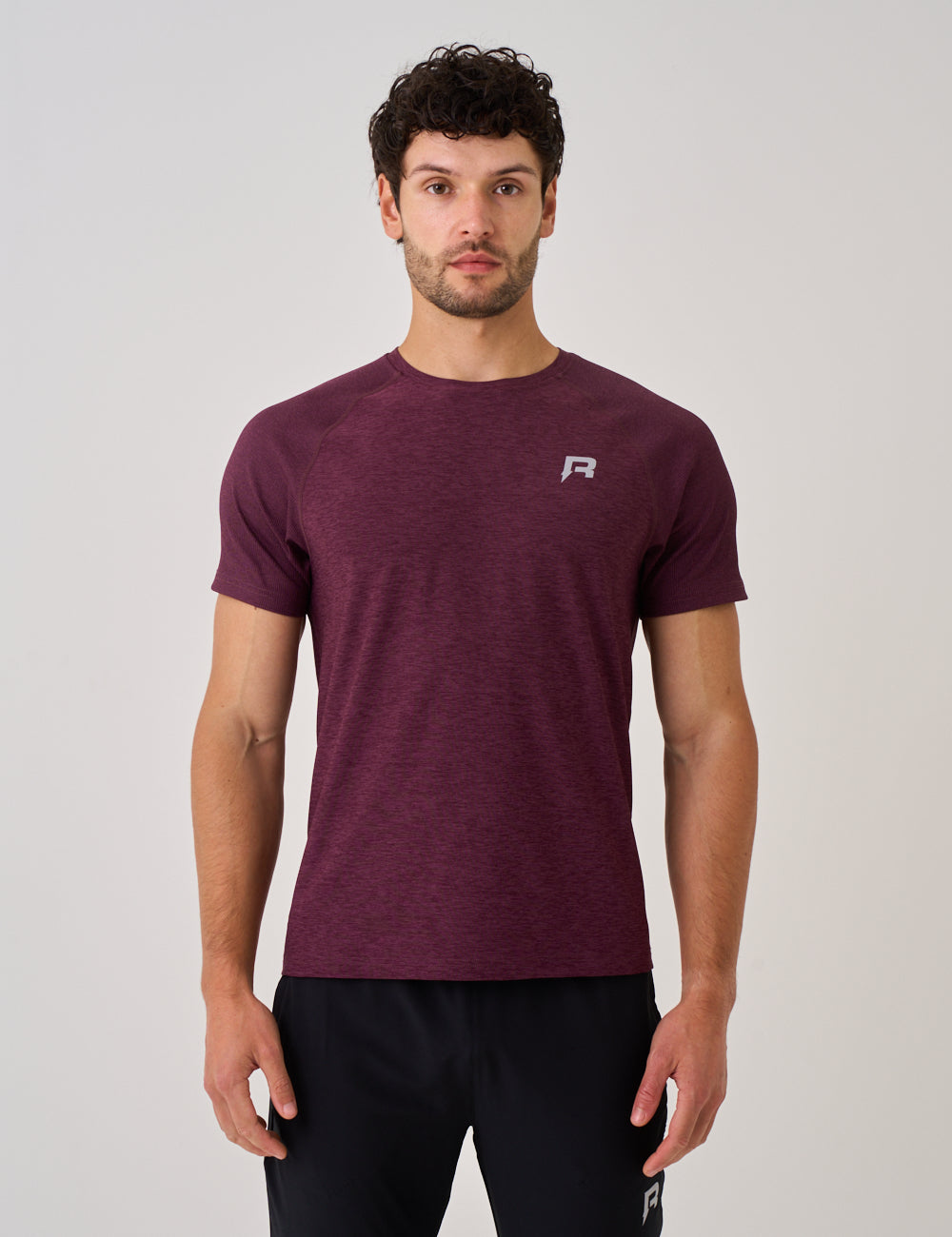 RISE T-SHIRT - BURGUNDY
