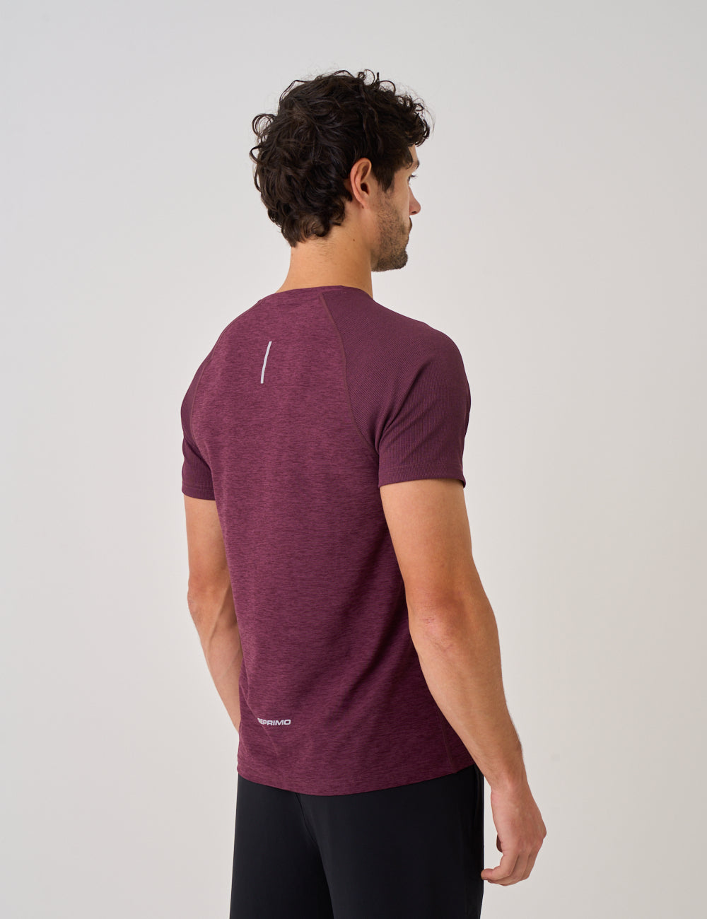 RISE T-SHIRT - BURGUNDY-3