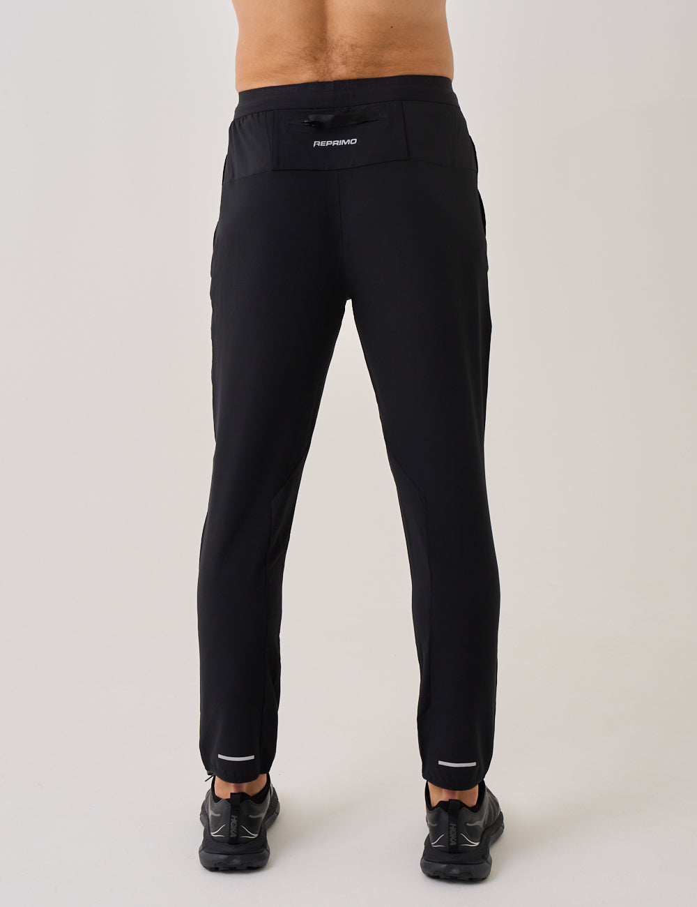 RISE TRACK PANT - BLACK-2