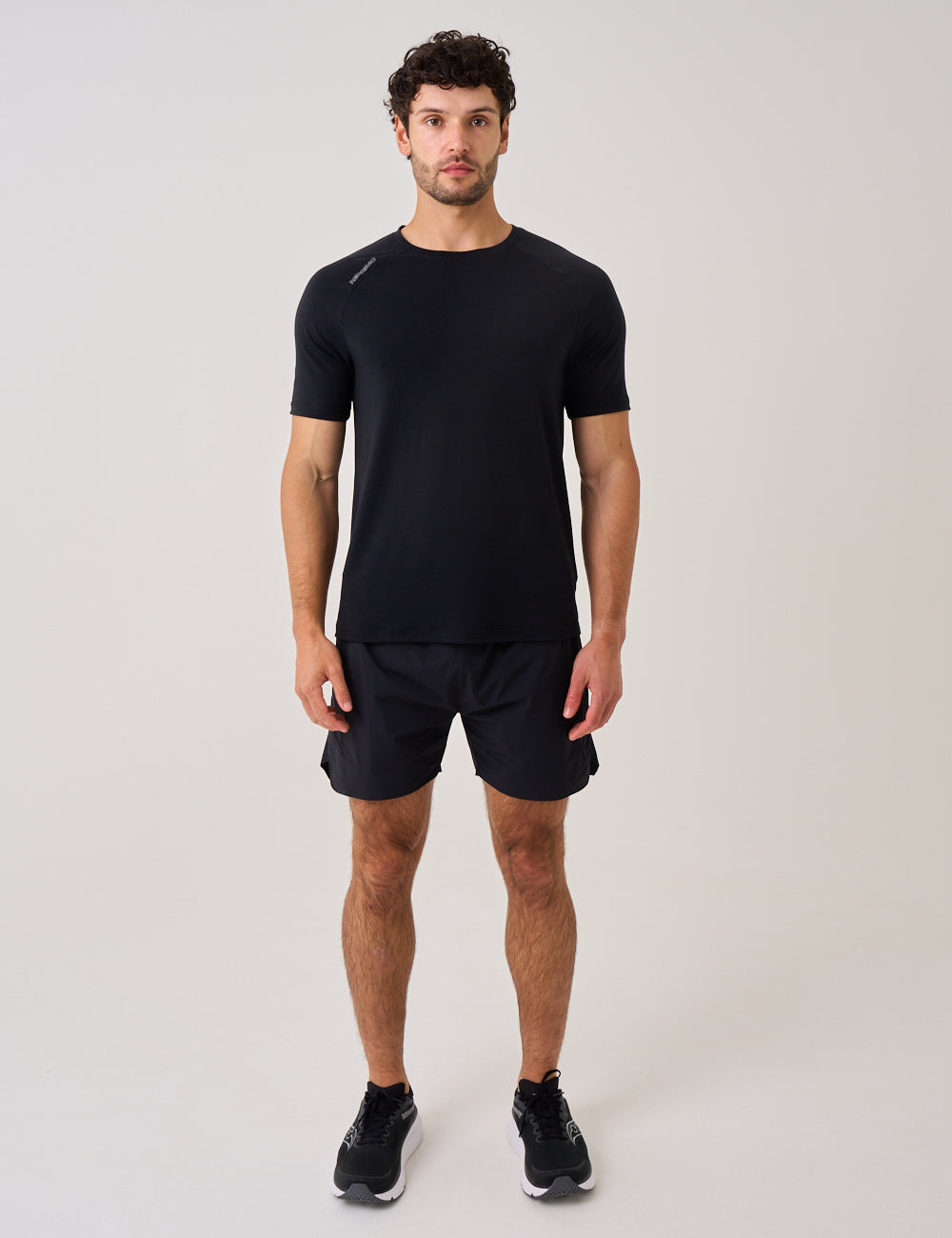 HORIZON  WOOL TECH T-SHIRT - BLACK-6