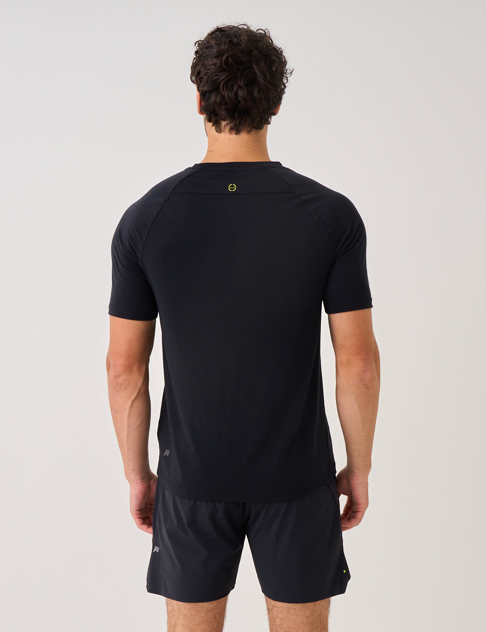 HORIZON  WOOL TECH T-SHIRT - BLACK