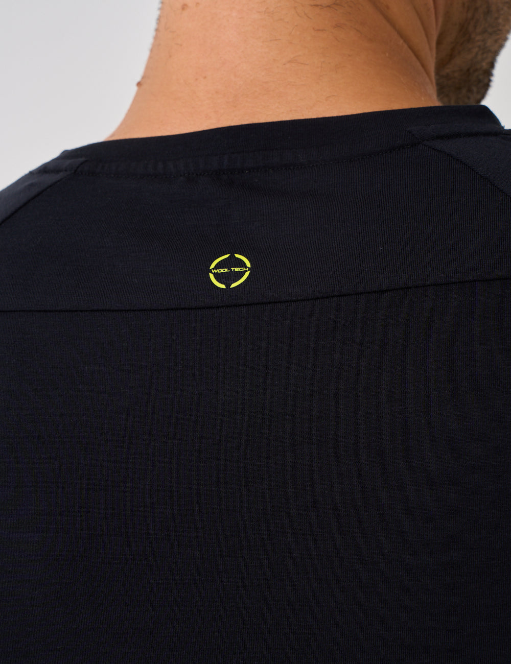 HORIZON  WOOL TECH T-SHIRT - BLACK-4