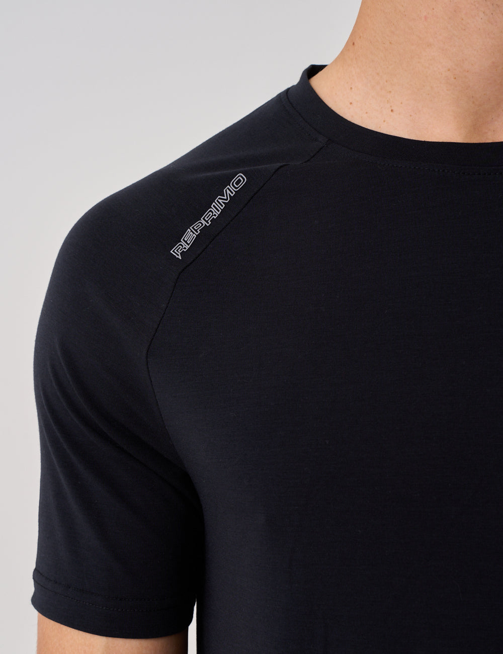 HORIZON  WOOL TECH T-SHIRT - BLACK-5