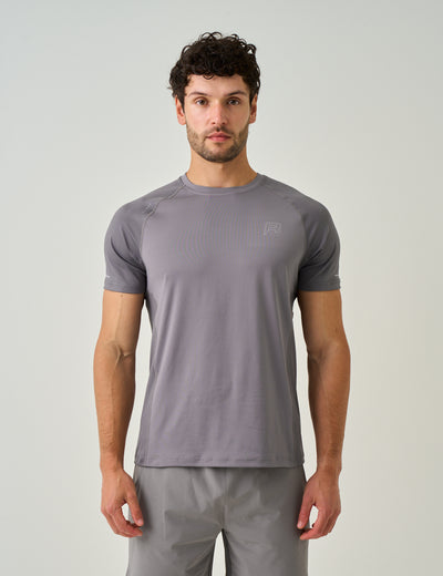 CURVE T-SHIRT - GARGOYLE / GUNMETAL