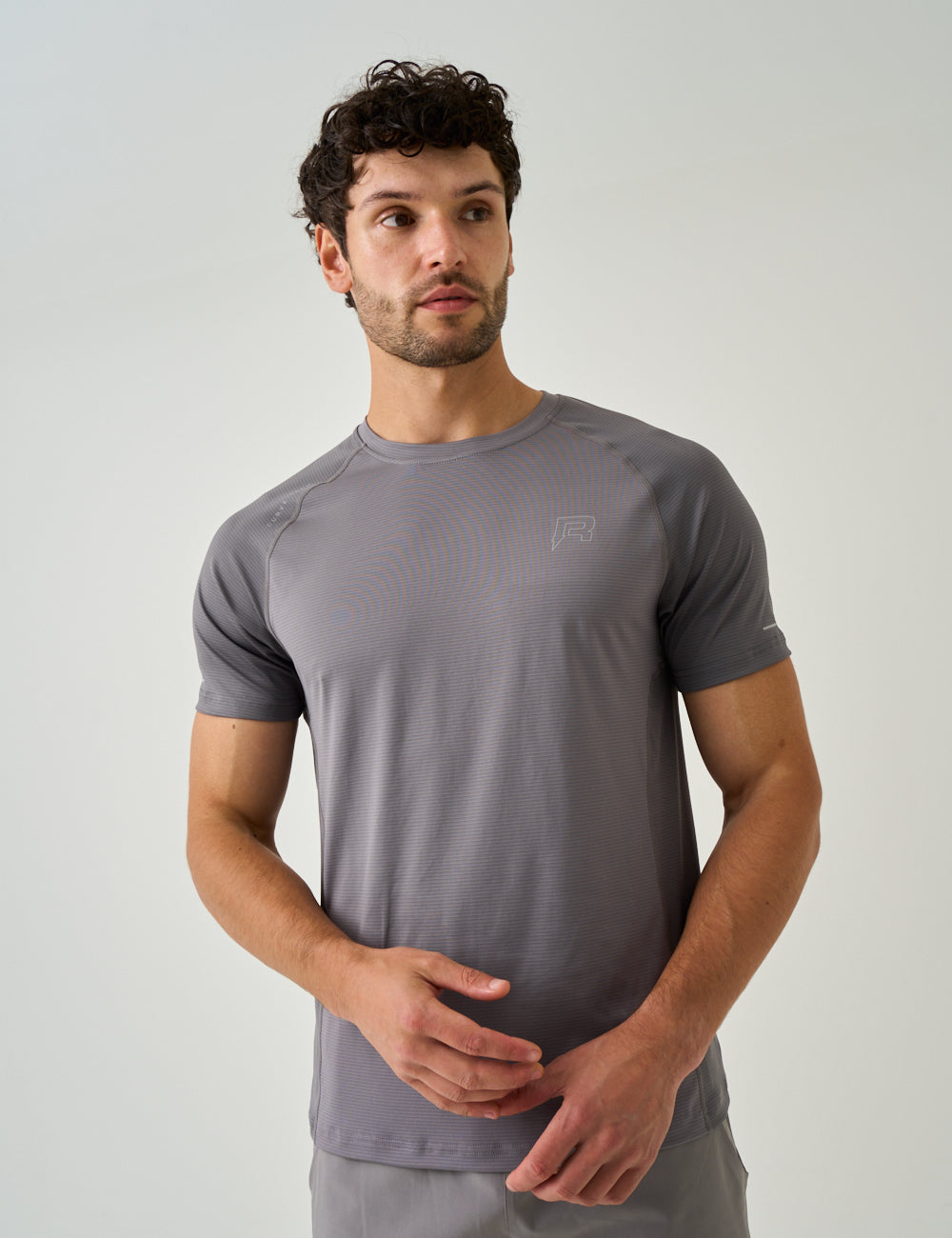CURVE T-SHIRT - GARGOYLE / GUNMETAL-4