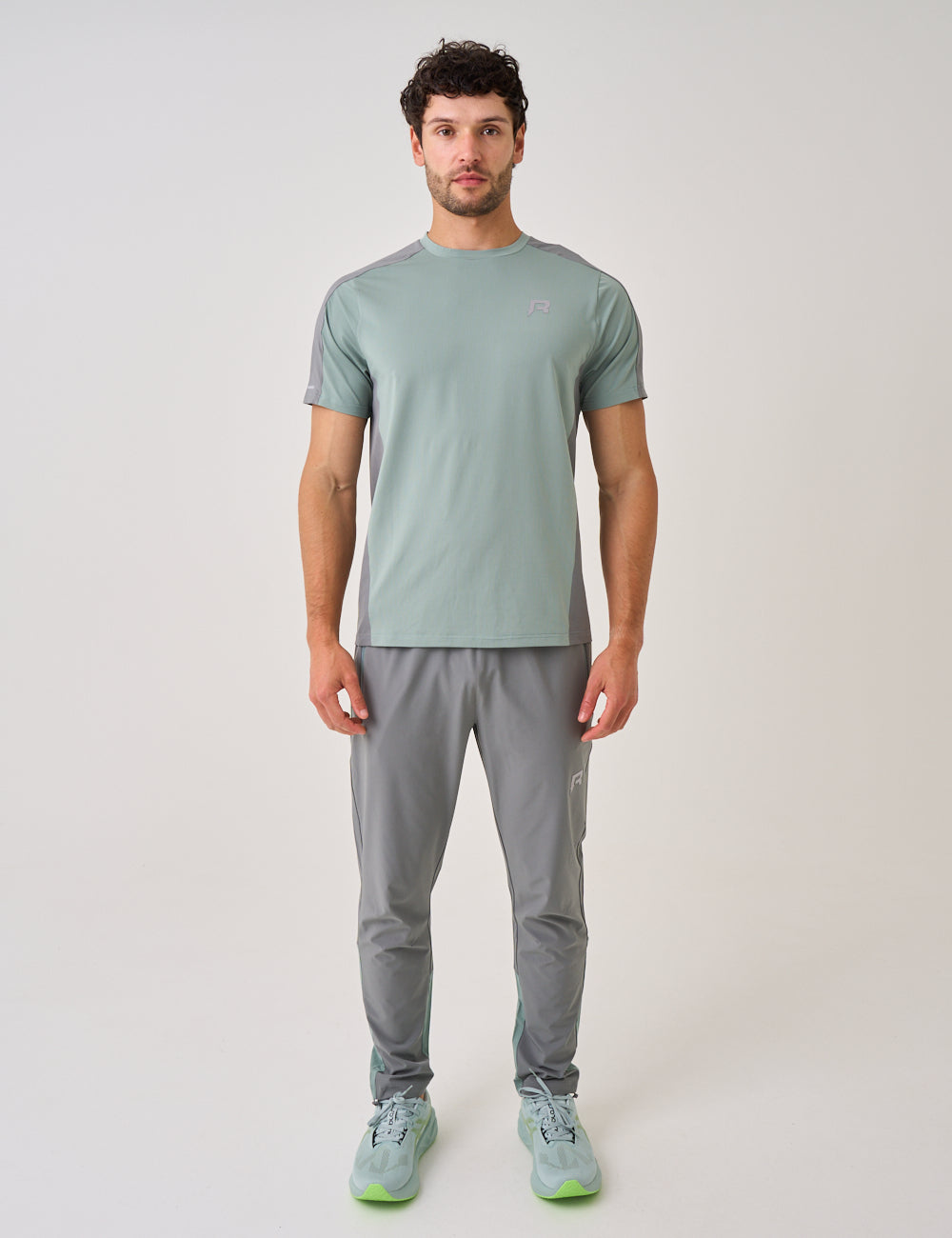 NOVA  T-SHIRT - BOTTLE GREEN / DARK SAGE-6