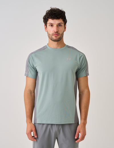 NOVA  T-SHIRT - BOTTLE GREEN / DARK SAGE