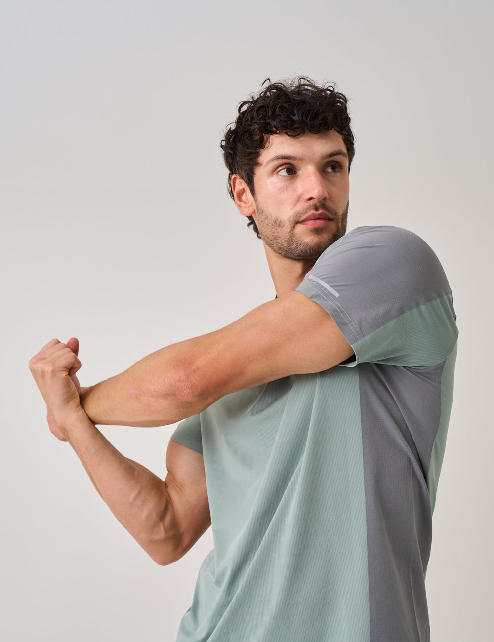 NOVA  T-SHIRT - BOTTLE GREEN / DARK SAGE-5