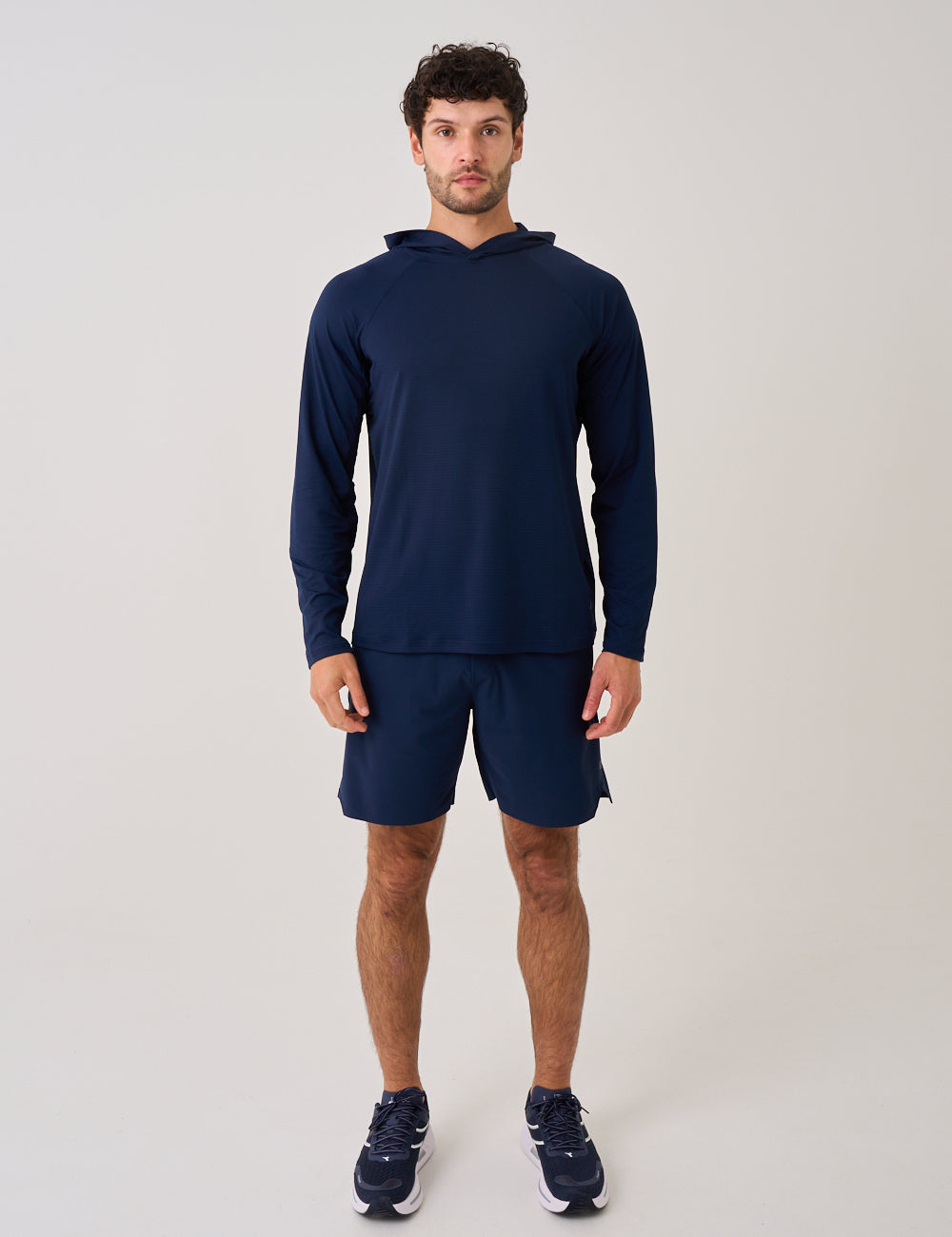 ECHO TRAINING HOODIE - NAVY-6