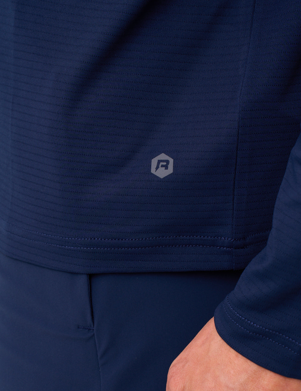 ECHO TRAINING HOODIE - NAVY-4