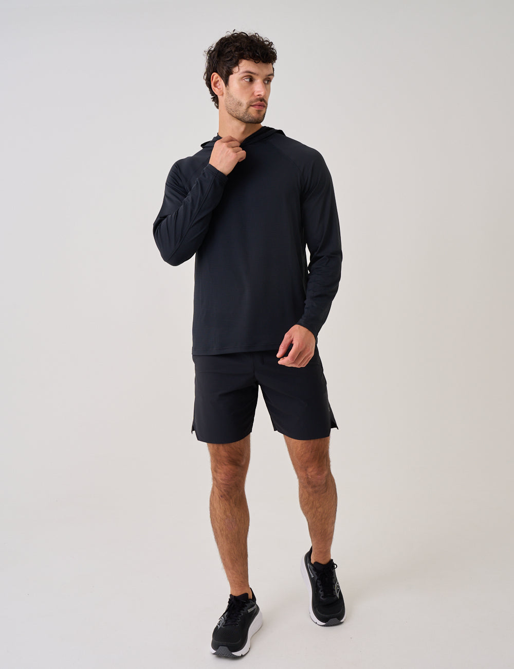 ECHO TRAINING HOODIE - BLACK-5