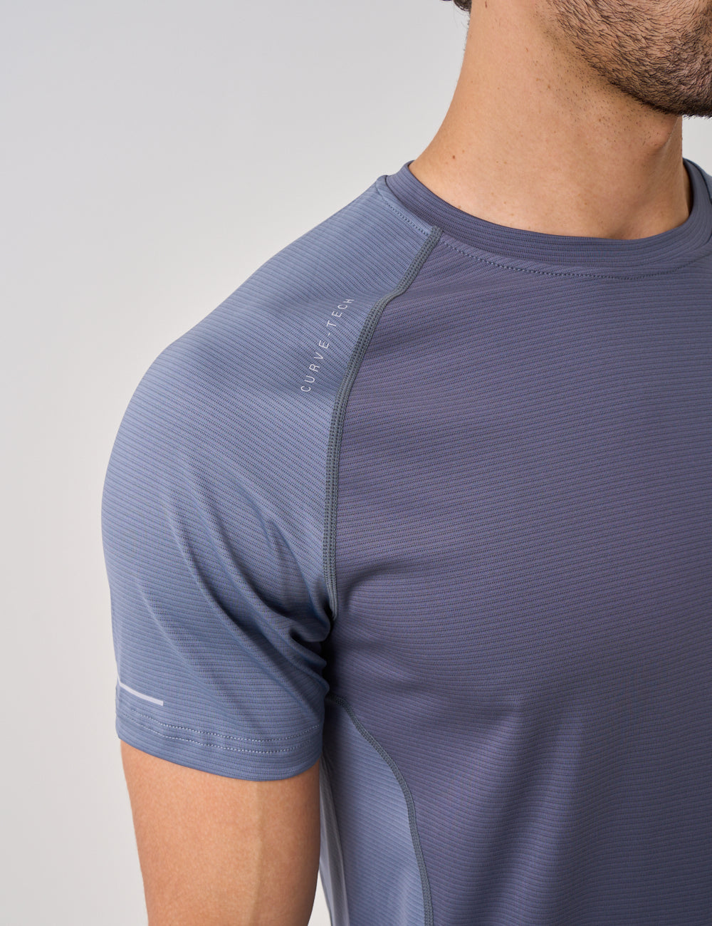 CURVE T-SHIRT - TURBULENCE / BLUE STEEL-4