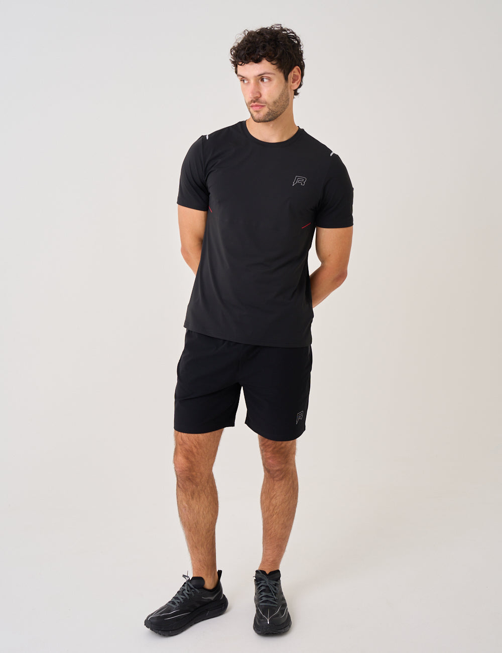 SUMMIT T-SHIRT - BLACK / RED-6