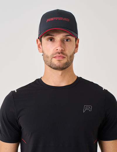 AUREUM CAP - BLACK / RED