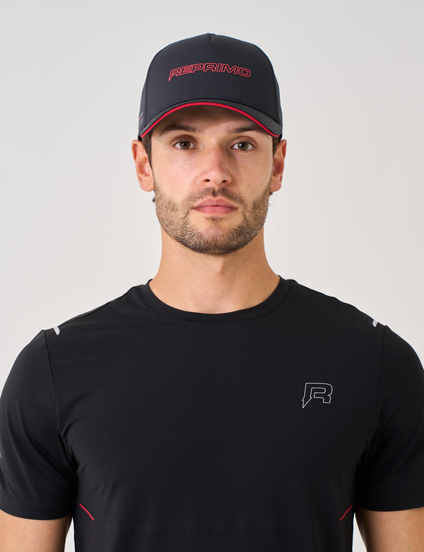 AUREUM CAP - BLACK / RED