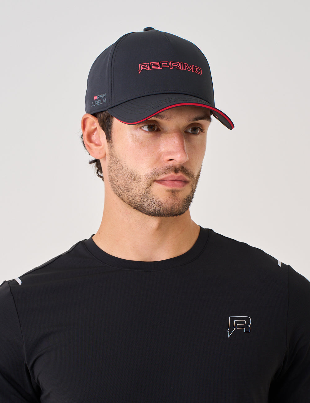 AUREUM CAP - BLACK / RED-5