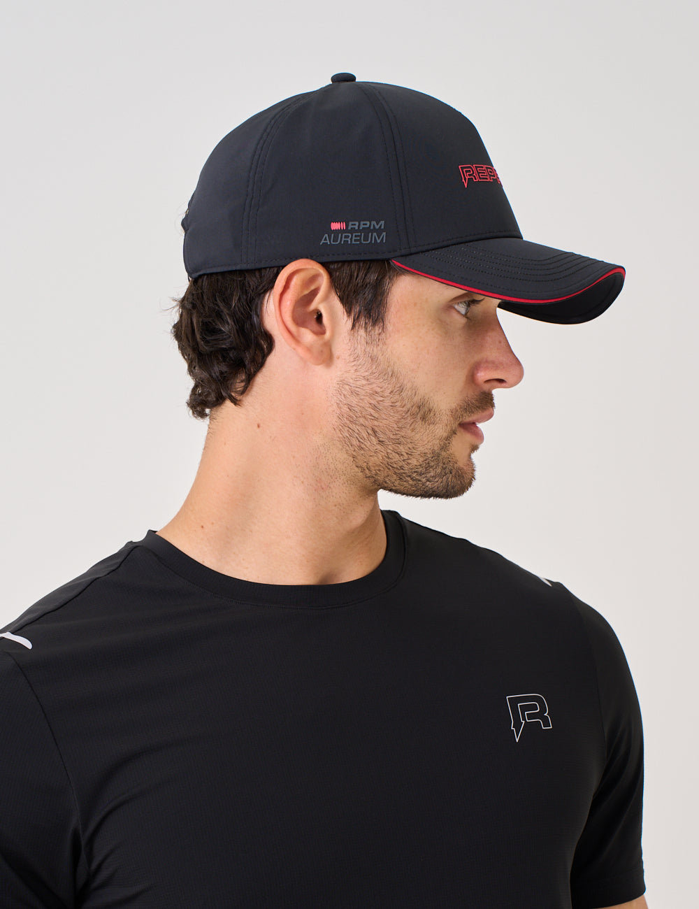 AUREUM CAP - BLACK / RED-6
