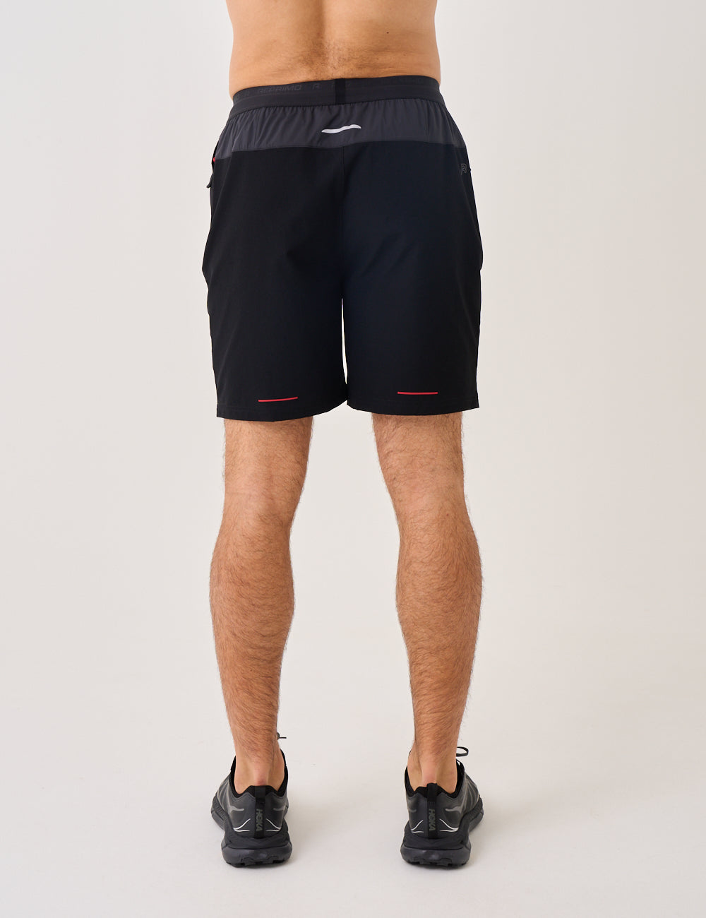 SUMMIT SHORT - BLACK / RED-2