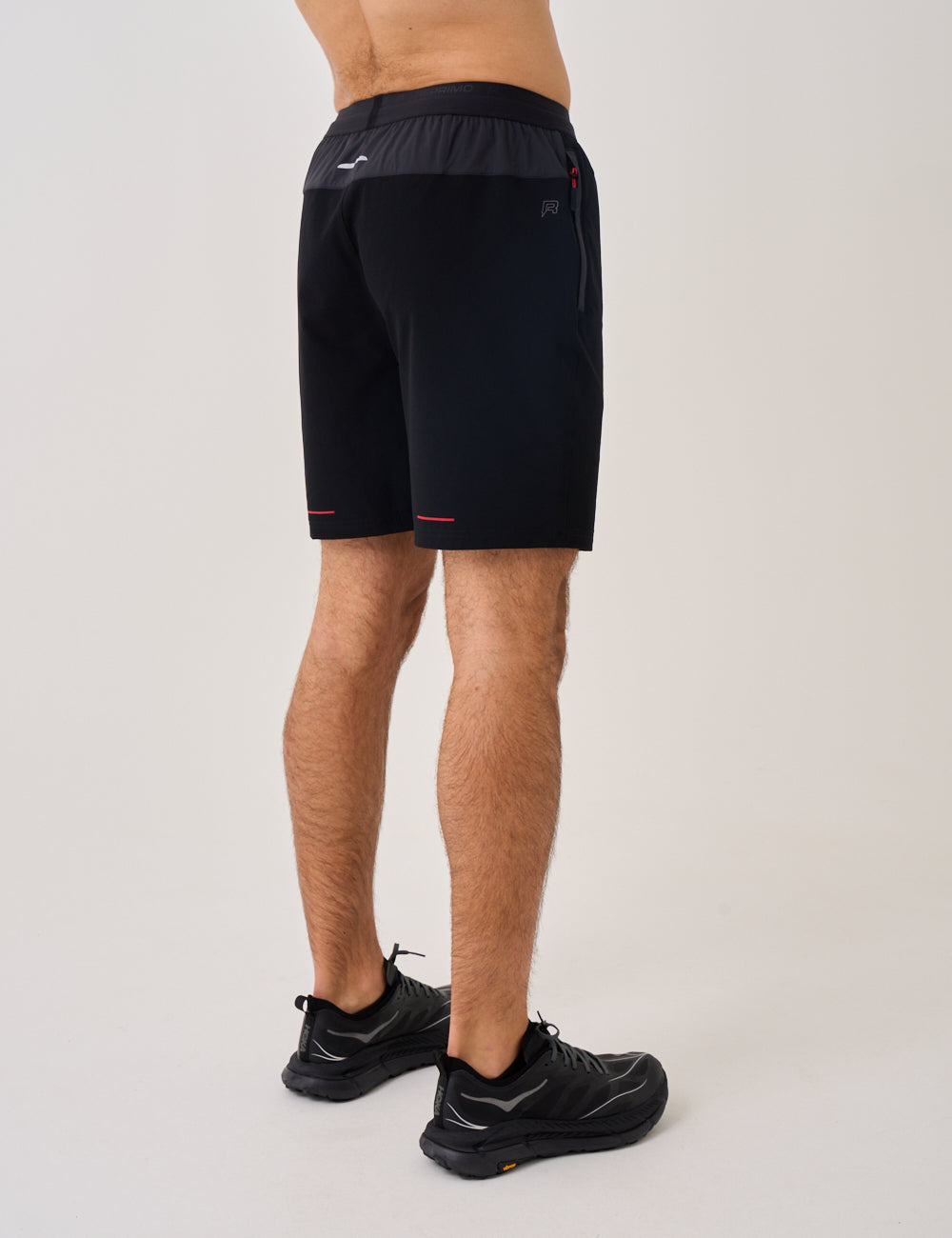 SUMMIT SHORT - BLACK / RED-3