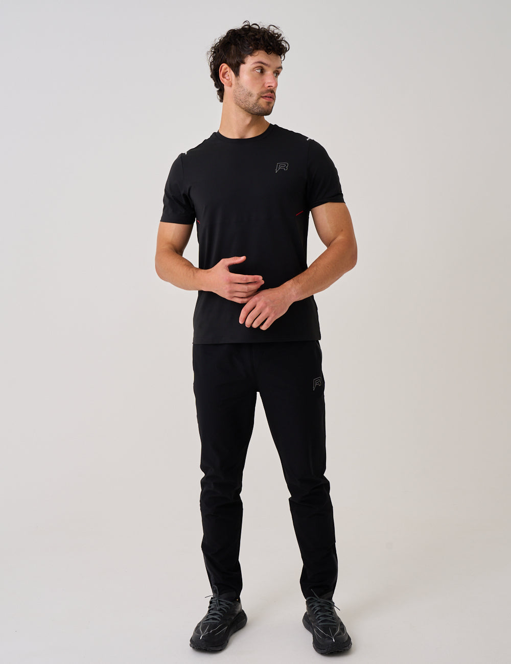 SUMMIT PANT - BLACK / RED-5