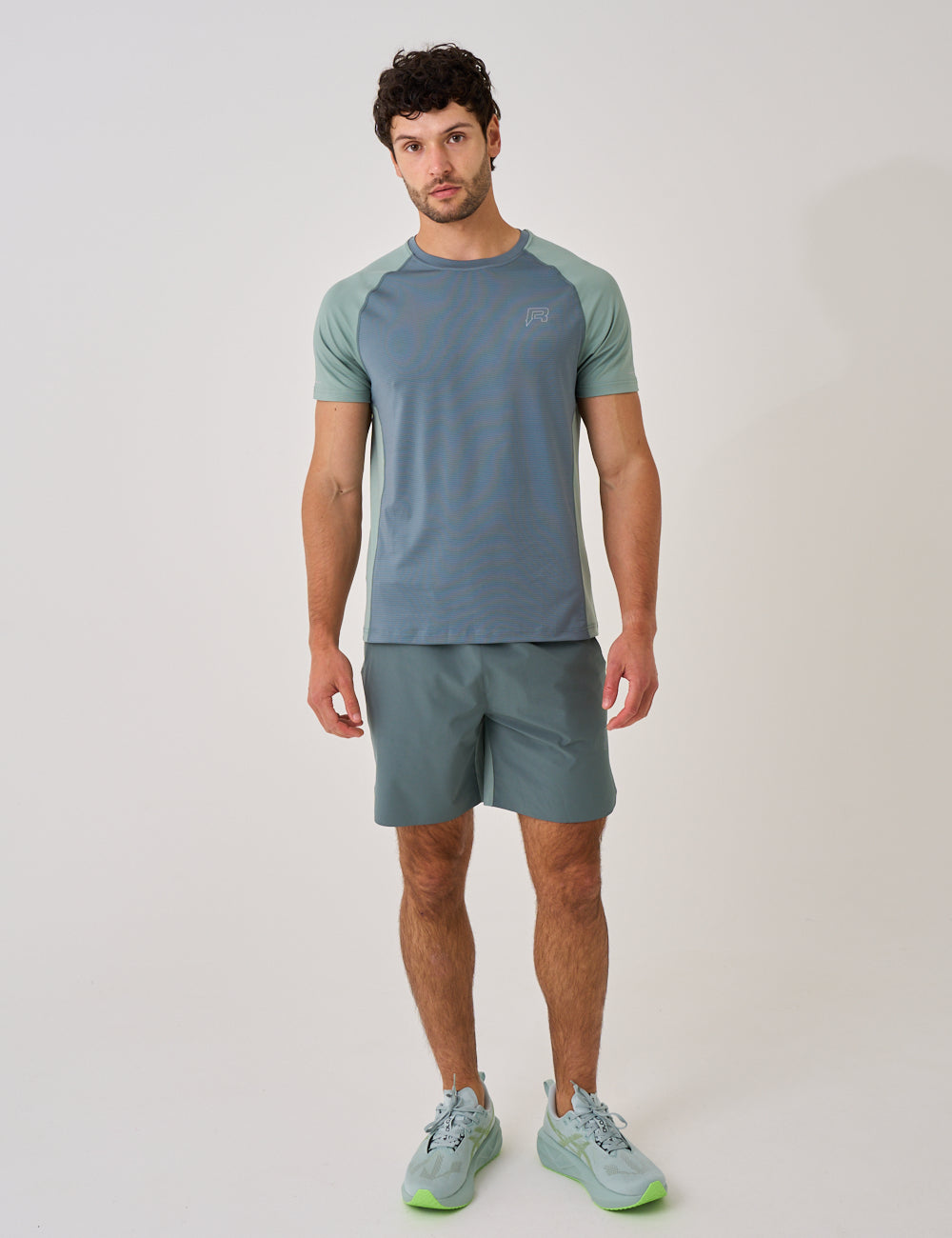 CURVE T-SHIRT - URBAN FERN / BOTTLE GREEN-5