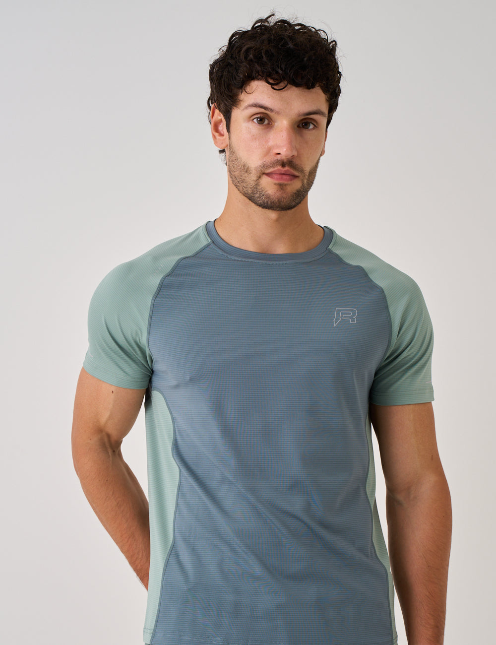 CURVE T-SHIRT - URBAN FERN / BOTTLE GREEN-4