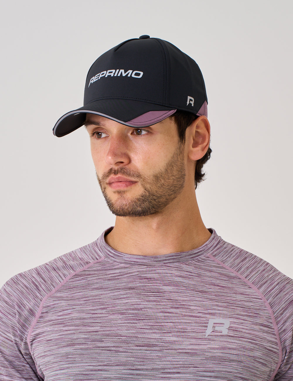 AR-01 CAP - BLACK / MAUVE-2