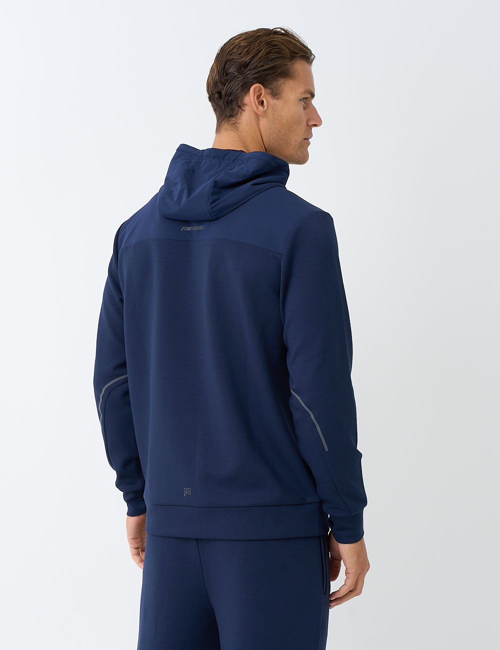 HYBRID MOTION HOODIE - NAVY-2