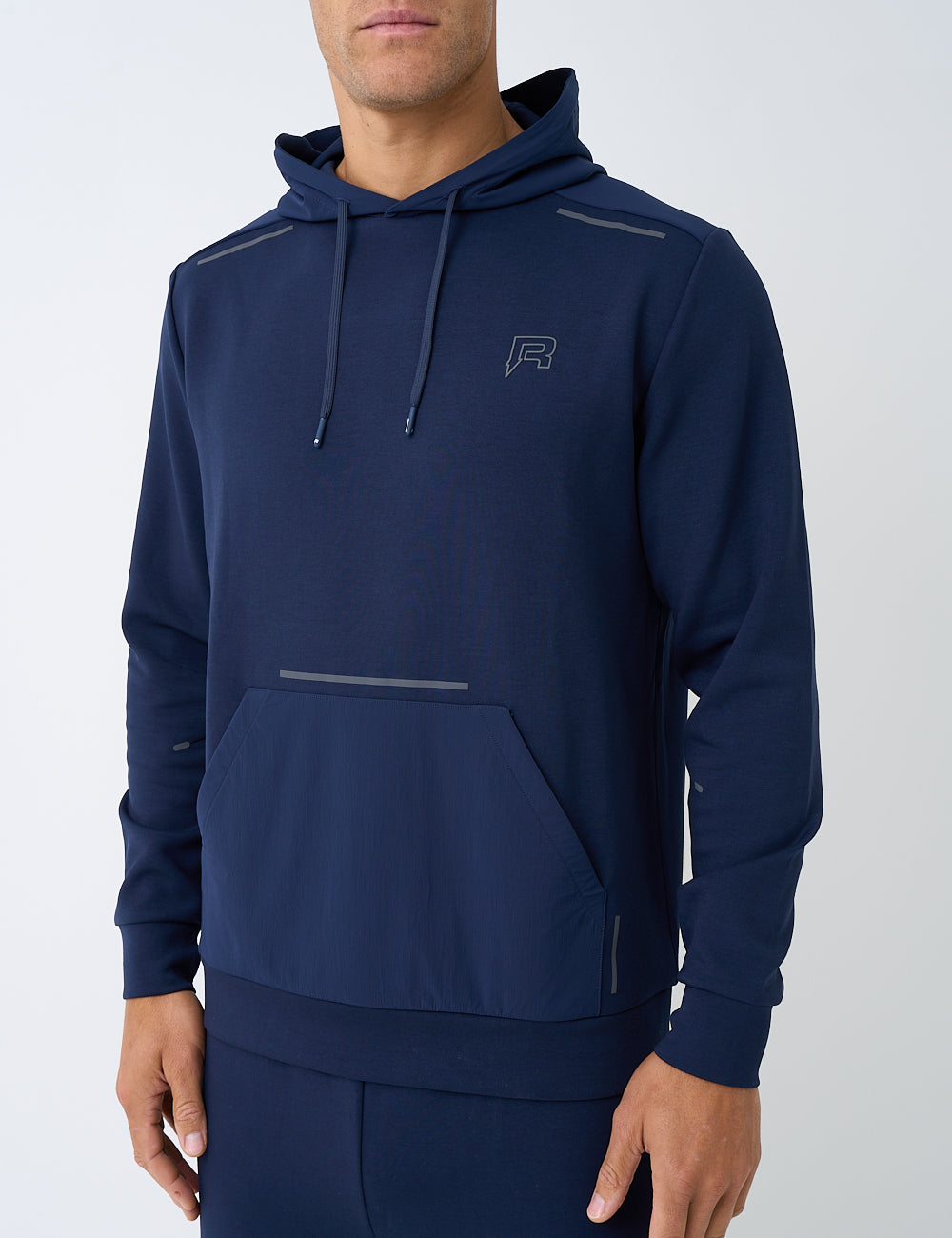 HYBRID MOTION HOODIE - NAVY-3