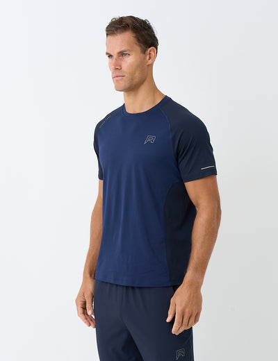 CURVE T-SHIRT - MARINE / GRAPHITE BLUE