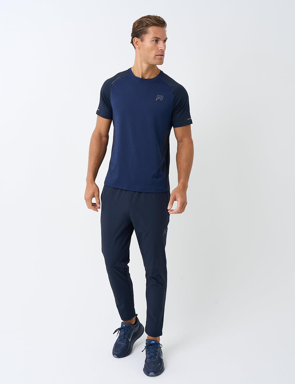 CURVE T-SHIRT - MARINE / GRAPHITE BLUE-4