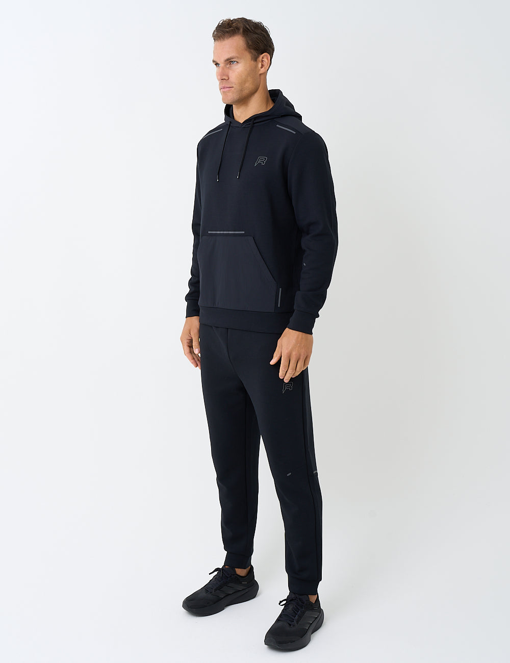 HYBRID MOTION HOODIE - BLACK-5