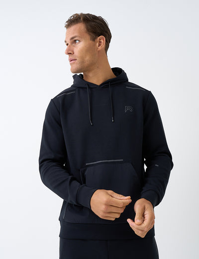 HYBRID MOTION HOODIE - BLACK