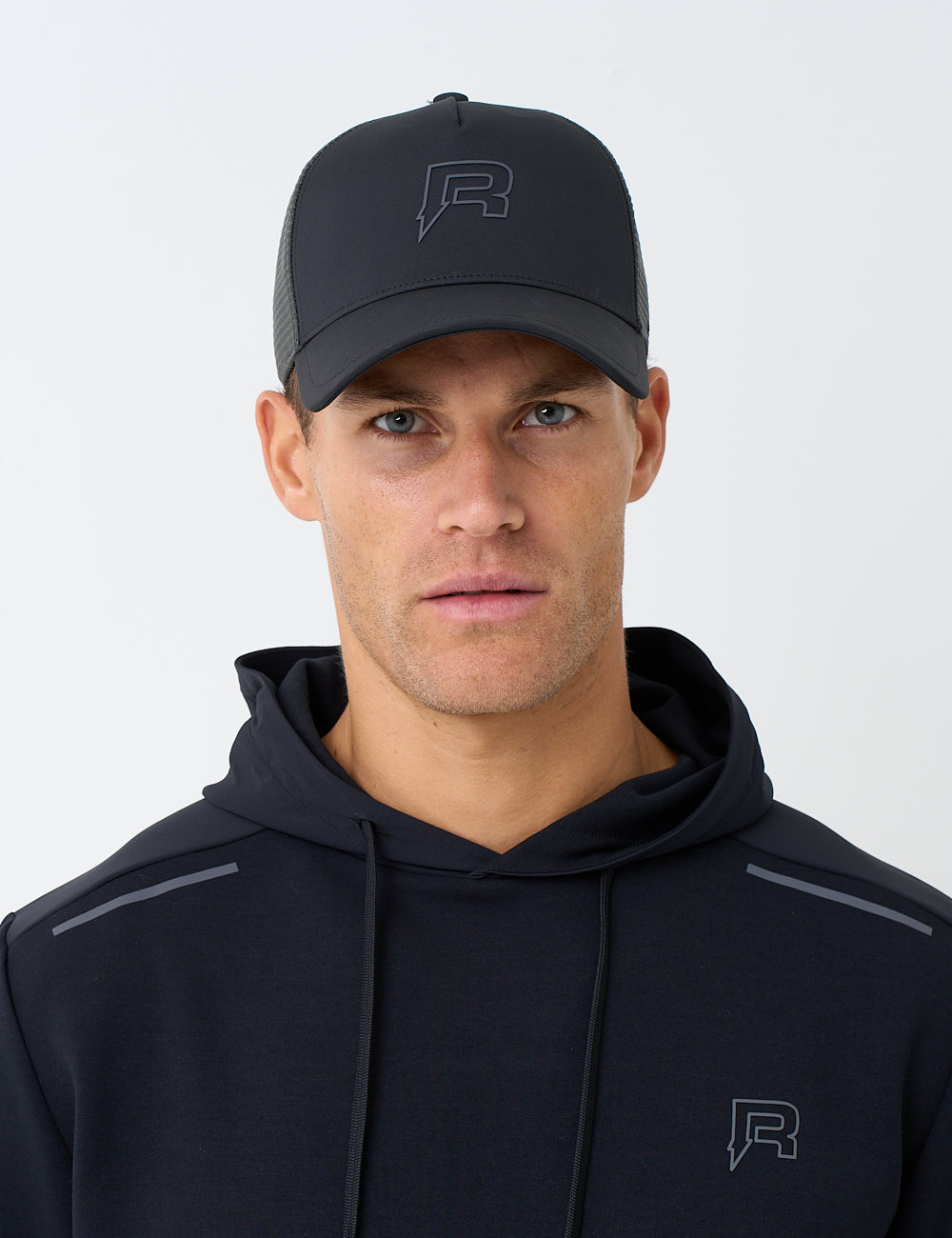 NOX TRUCKER CAP - OBSIDIAN / BLACK SAND-4