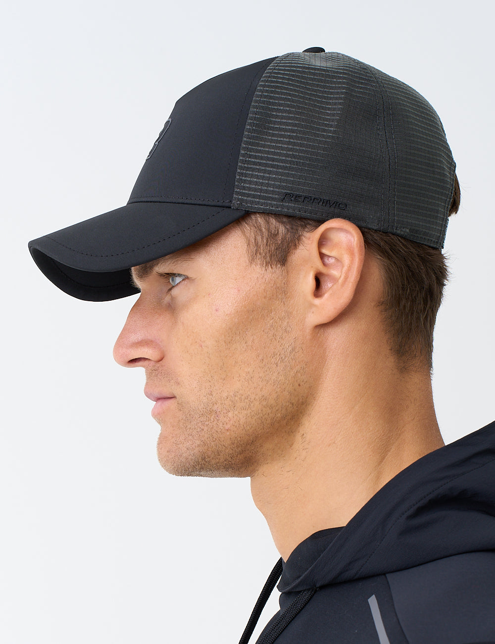 NOX TRUCKER CAP - OBSIDIAN / BLACK SAND-2