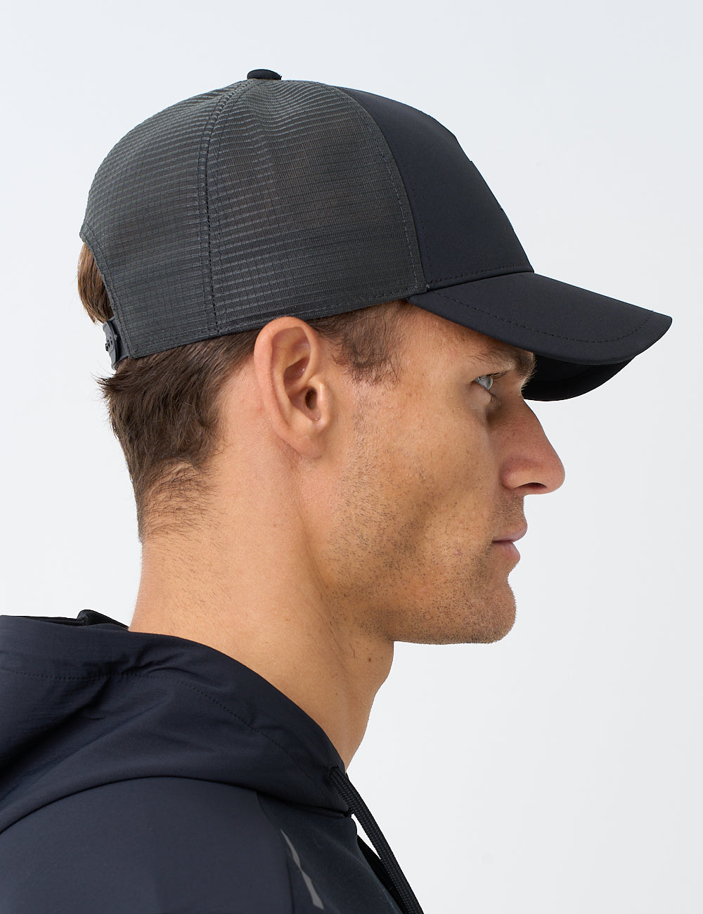 NOX TRUCKER CAP - OBSIDIAN / BLACK SAND-3