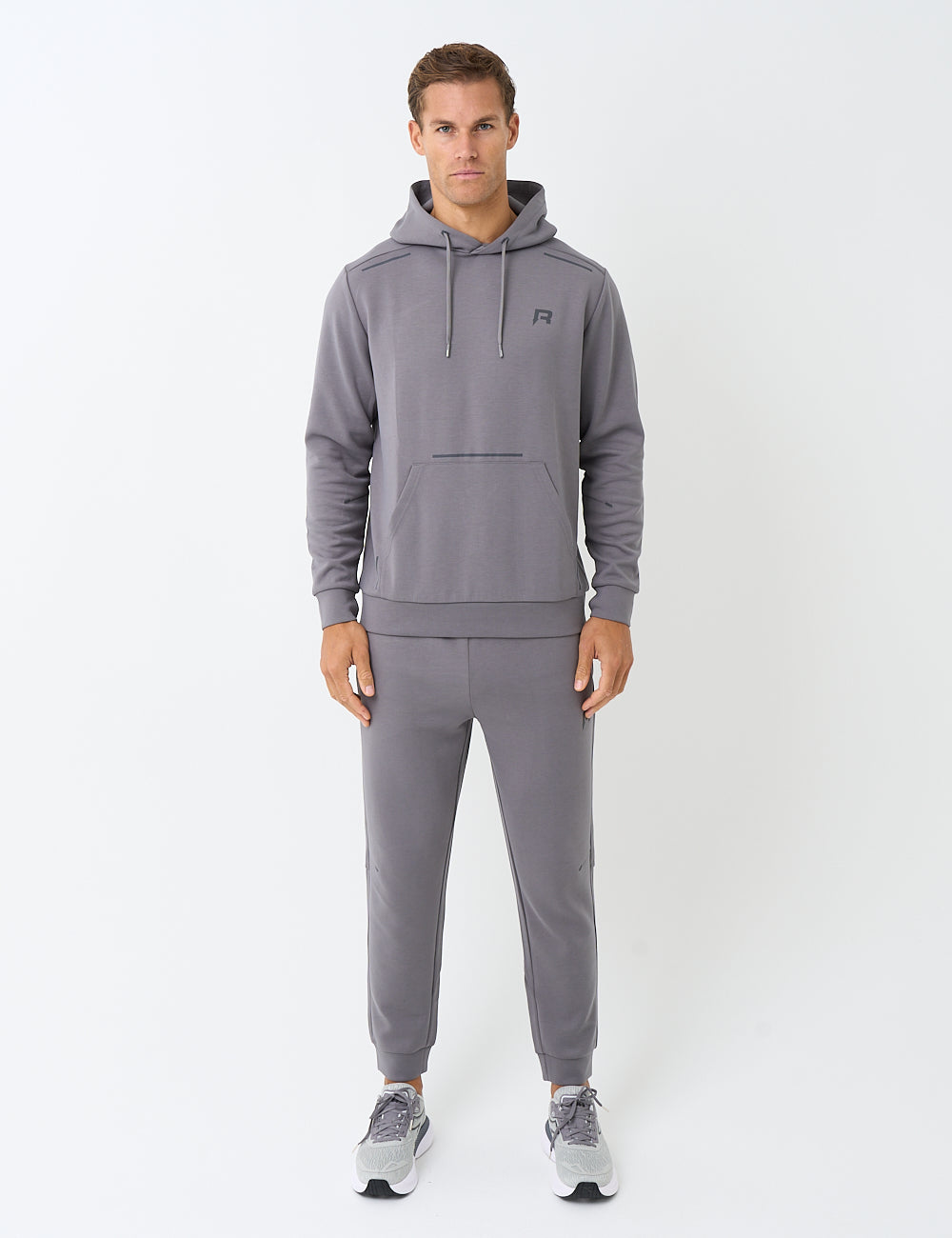 MOTION HOODIE - TITANIUM MARL-4
