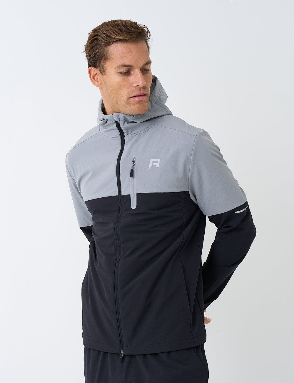 GEYSER WINDBREAKER - MARBLE / OBSIDIAN-1