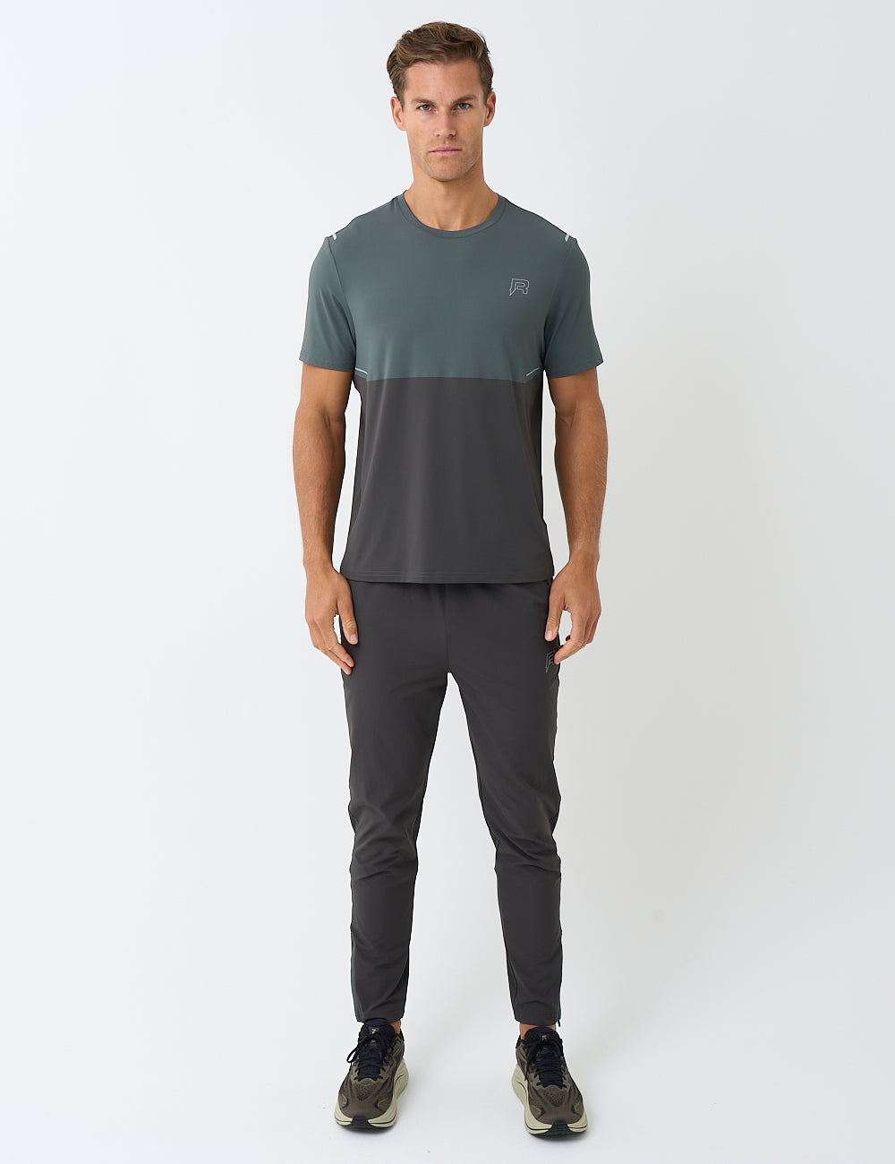 SUMMIT PANT - DARK MOSS / DARK GREY-4