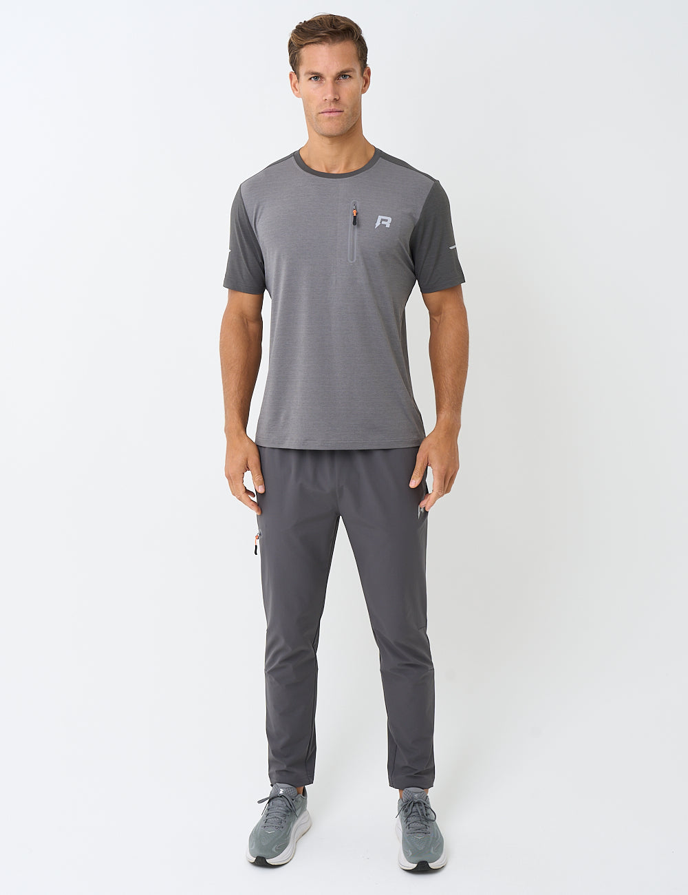 GEYSER T-SHIRT - GARGOYLE / TECTONIC GREY-4