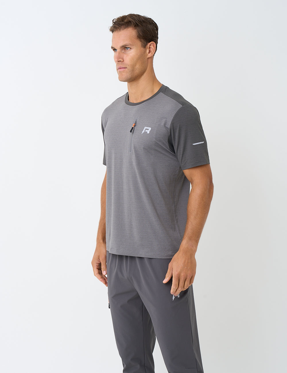 GEYSER T-SHIRT - GARGOYLE / TECTONIC GREY-3