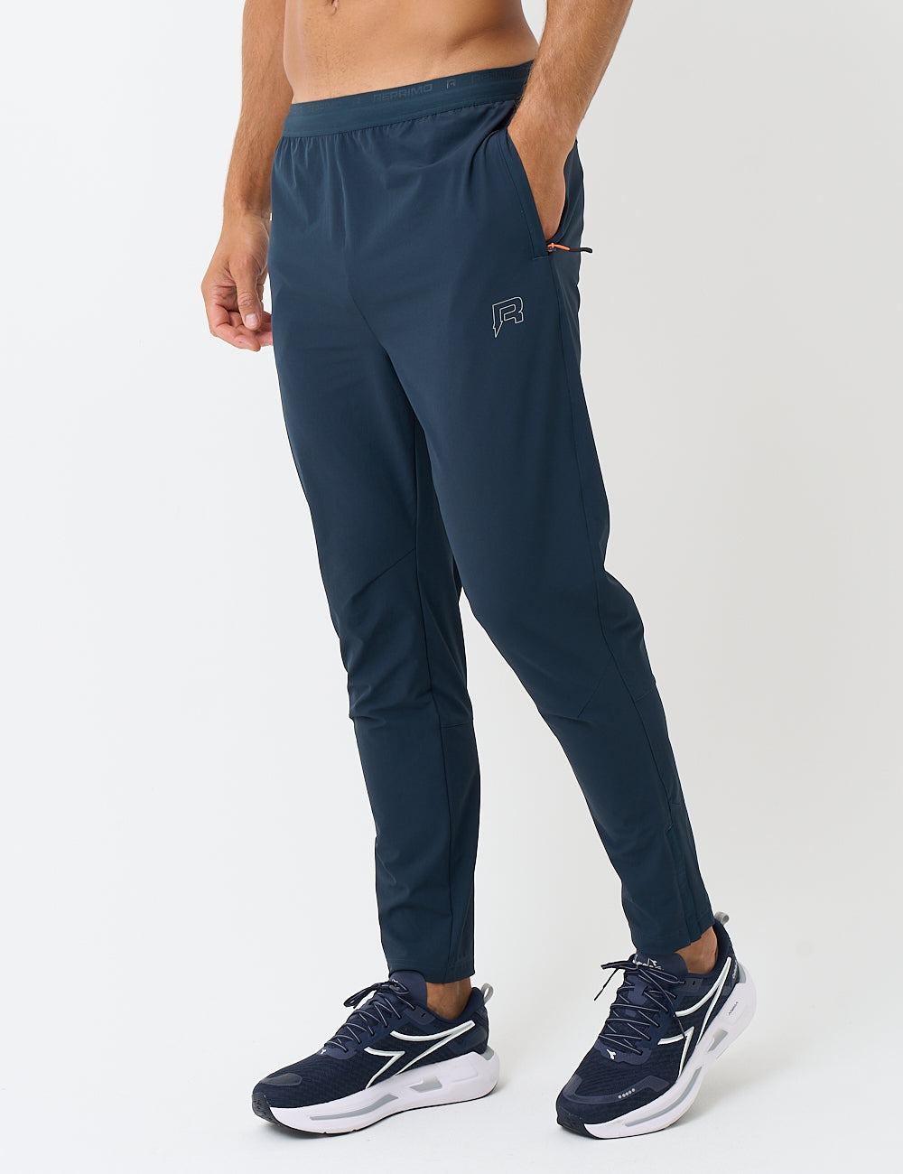 SUMMIT PANT - AERO BLUE / FLAME-3