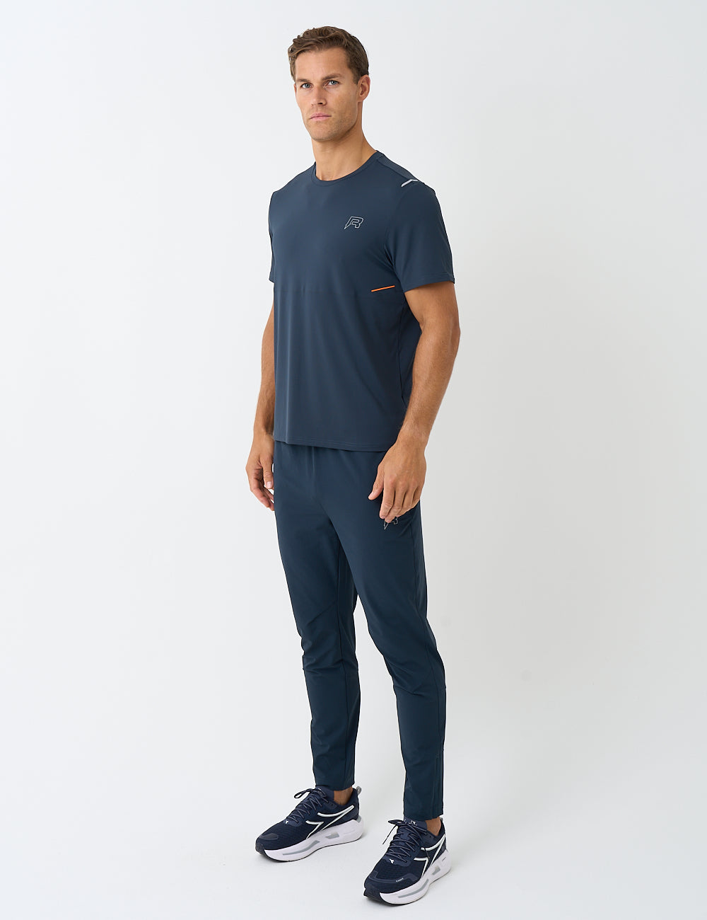 SUMMIT PANT - AERO BLUE / FLAME-4