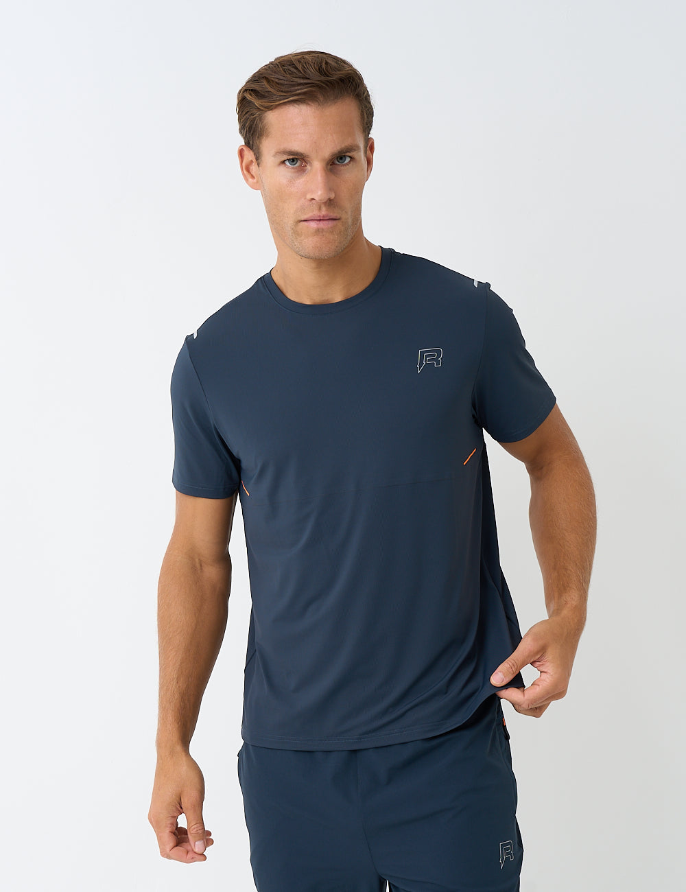 SUMMIT T-SHIRT - AERO BLUE / FLAME
