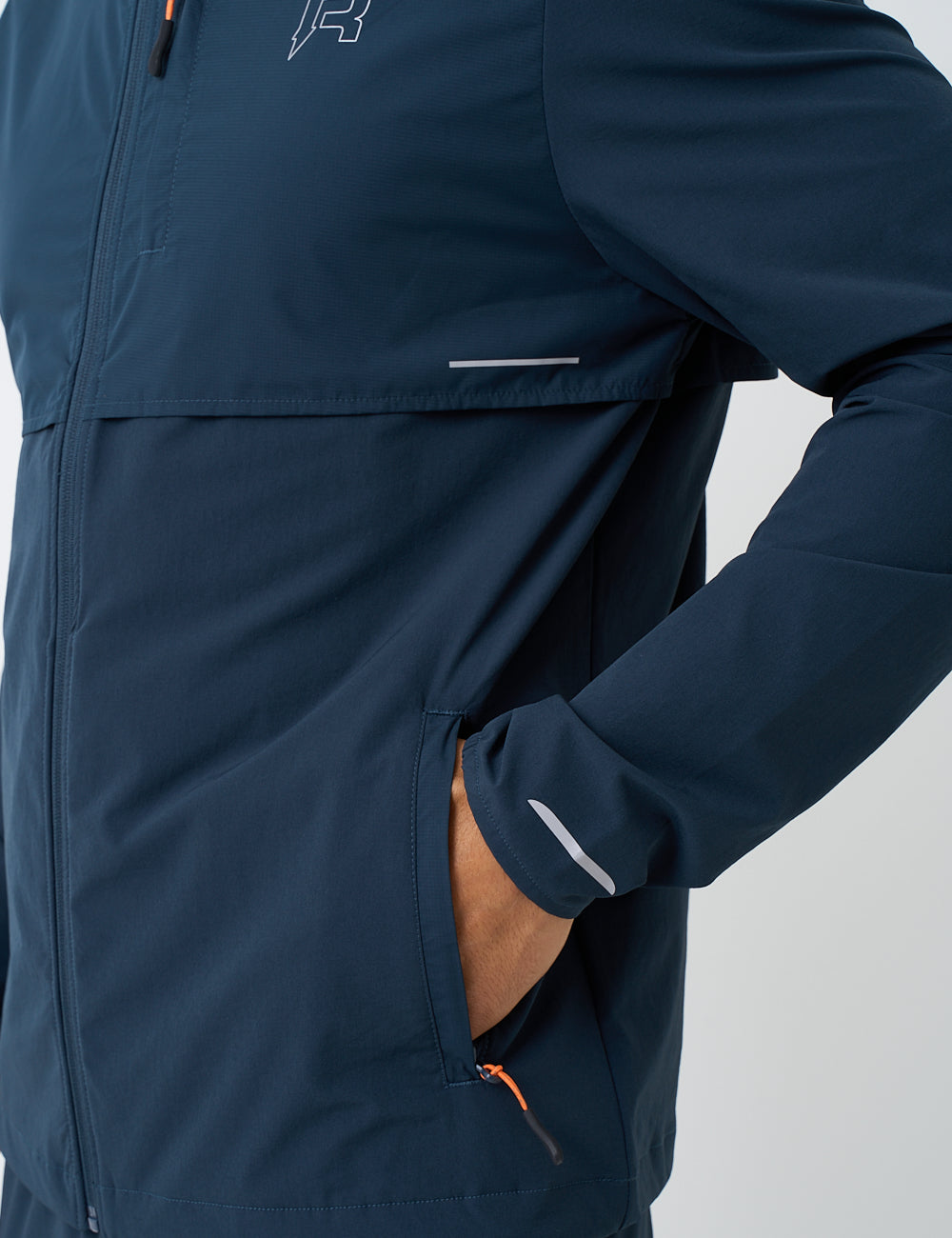 SUMMIT WINDBREAKER - AERO BLUE / FLAME-3